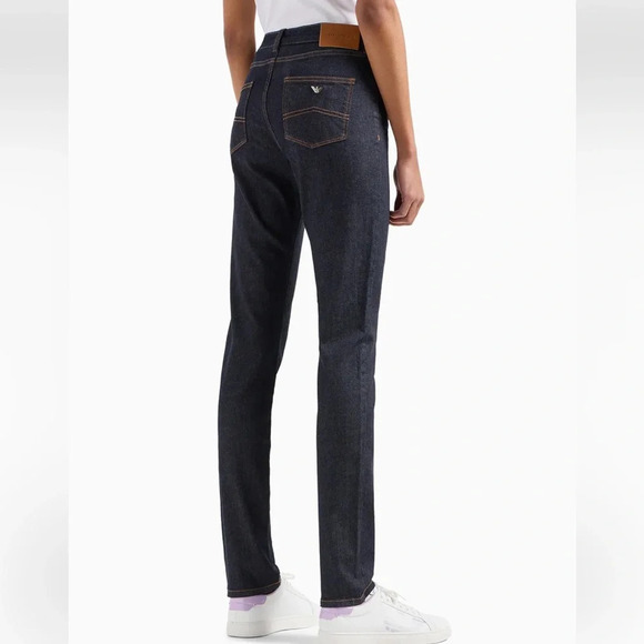 Armani high rise skinny denim jeans Sz 27 - Picture 4 of 13